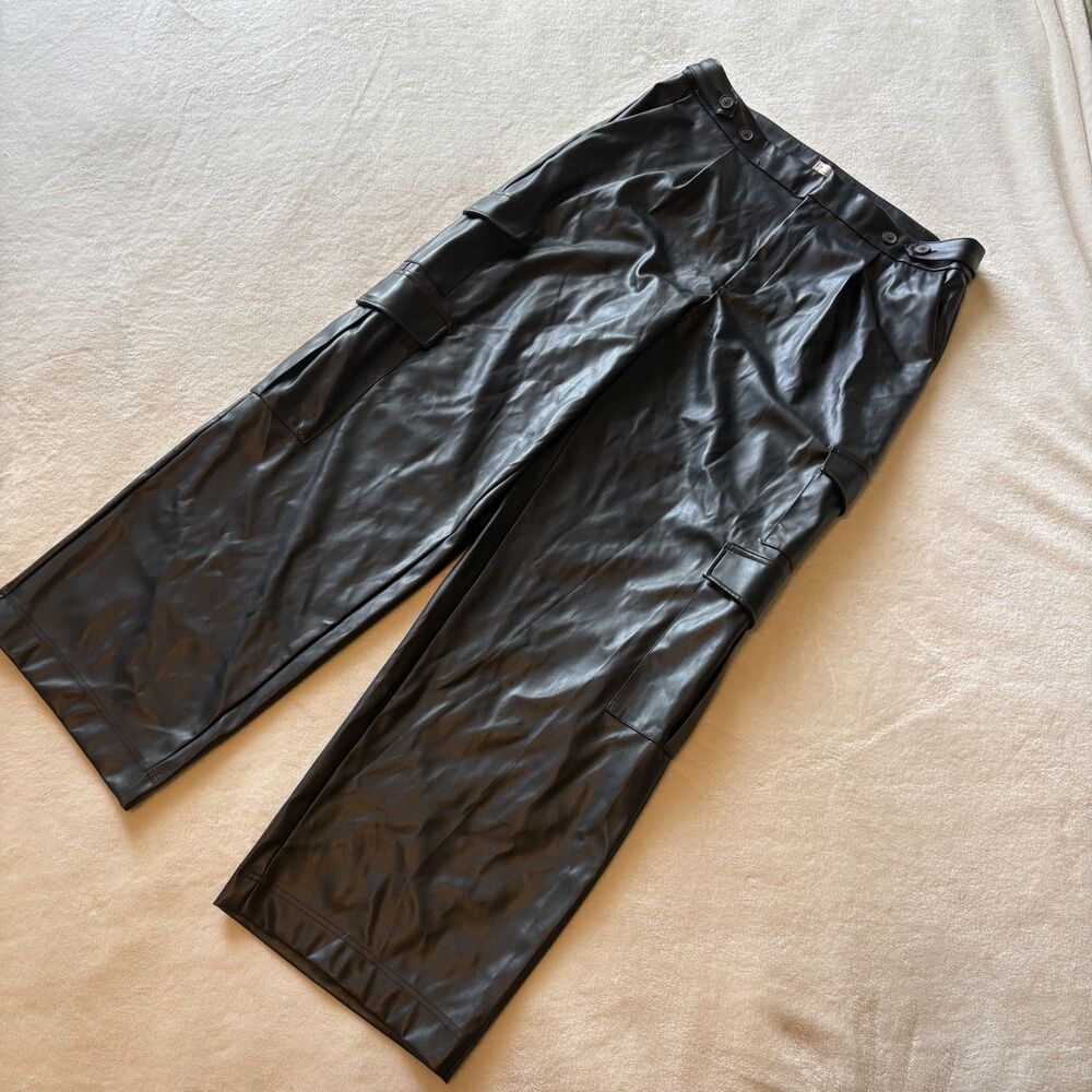 Faux Leather Pants